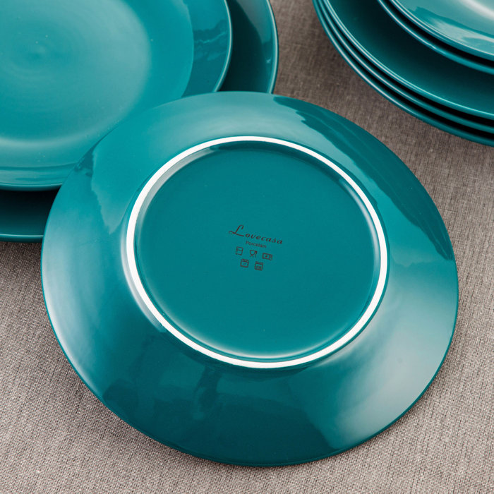 Ebern Designs Daretha Porcelain China Dinnerware Set of 32 & Reviews